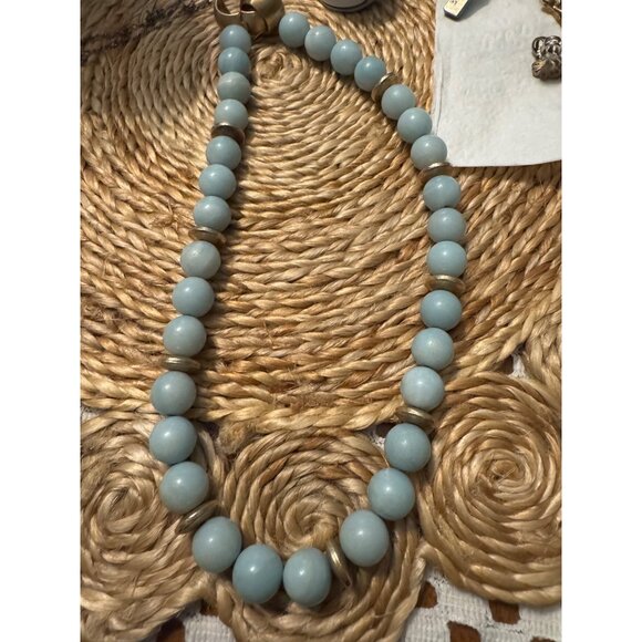 Vintage Jade Bead Sterling Silver Necklace Choker 17" - Picture 8 of 8